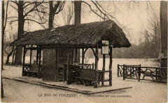 Carte postale ancienne Le Bois de Vincennes - L'Embarcadère du Lac Daumesnil
                                                                     à Paris 12e
                                
