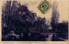 Parc de Montsouris - Le Lac à Paris 14e