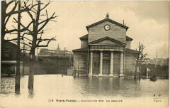 Paris Venise Inondations 1910 La Nativite à Paris