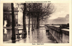 Souvenir des Inondations. Paris Quai Conti -
																					75000 Paris
																			