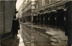 Paris La Grande Crue de la Seine 1910 Rue du Bac à Paris