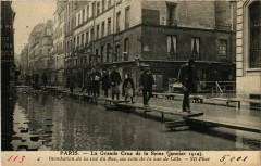 Paris La Grande Crue de la Seine 1910 Rue du Bac -
																					75000 Paris
																			