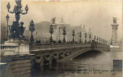 Paris La Grande Crue de la Seine 1910 Pont Alexandre Iii -
																					75000 Paris
																			