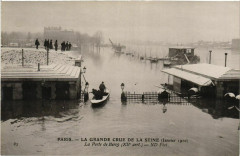 La Grande Crue de la Seine (Janvier 1910) - La Porte de Bercy à Paris 12e