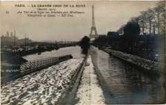 Paris La Grande Crue de la Seine 1910 Ligne des Invalides -
																					75000 Paris
																			