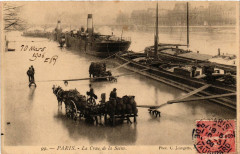 Paris La Crue de la Seine 99 à Paris