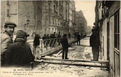 Paris Inonde 98 Au Quartier de Bercy à Paris