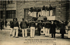 Paris La Crue de la Seine 1910 Flotte de Brest à Paris