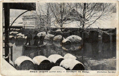 Carte postale ancienne Paris 12e - Paris Inondé - Entrepôt de Bercy
																	 à Paris 12e
								