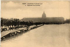 Paris Inondations 9 Esplanade des Invalides à Paris