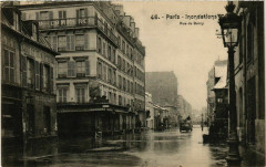 Paris Inondations 1910 Rue de Bercy à Paris