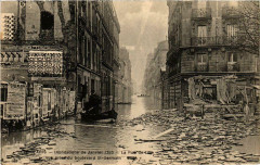 Paris Inondations 1910 Rue de Lille à Paris
