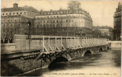 Paris Inondations 1910 Pont N - D à Paris