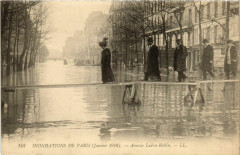 Paris Inondations 1910 Avenue Ledru-Rollin à Paris