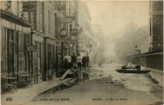 Paris Crue de la Seine 1910 Rue de Bouffon à Paris