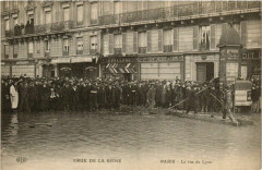 Crue de la Seine - La rue de Lyon à Paris 12e