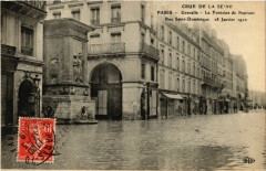 Paris Crue de la Seine 1910 Grenelle Fontaine de Neptune -
																					75000 Paris
																			