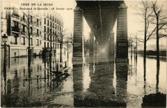 Paris Crue de la Seine 1910 Boulevard de Grenelle -
																					75000 Paris
																			