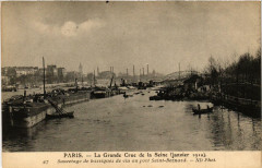 La Grande Crue de la Seine 47 barriques de vin Port Saint-Bernard