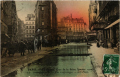 La Grande Crue de la Seine 74 Rue Lagrange