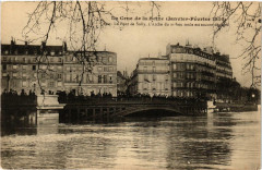 La Crue de la Seine 69 Le Pont de Sully