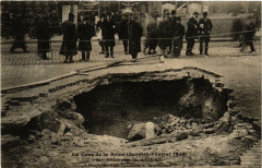 La Crue de la Seine 80 Effondrement de la Chaussée