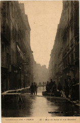 Inondations 1910 Paris 37 Rue de Seine et son Escadre -
																					75000 Paris
																			