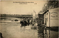 Crue de la Seine Le Port Saint-Nicolas