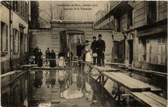 Inondation de Paris 1910. Impasse de la Visitation -
																					75000 Paris
																			