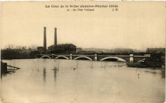 Crue de la Seine 26 Au Pont National