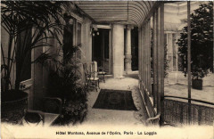Paris (1e) Hotel Montana Avenue de l'Opera. La Loggia -
																					75001 Paris 1er
																			