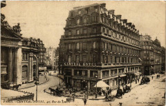 Paris (1e) 40 Rue du Louvre. Central-Hotel à Paris 1er