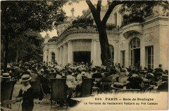 Bois de Boulogne - La Terrasse du Restaurant Paillard au Pré Catelan à Paris 16e
