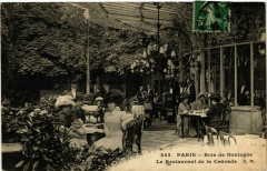 Carte postale ancienne Bois de Boulogne - Le Restaurant de la Cascade
                                                                     à Paris 16e
                                