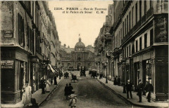Paris 6e Rue de Tournon et le Palais du Senat ed. C.M à Paris 6e