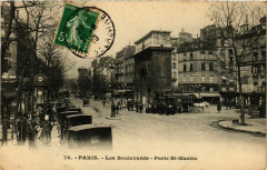 Paris 10e Les Boulevards Porte Saint-Martin ed. E.L.D à Paris 10e