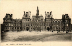 Paris (4e) L'Hotel de Ville à Paris 4e