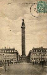 Paris 1e La Colonne Vendome à Paris 1er