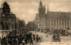Carte postale ancienne Paris (1e) La Conciergerie
                                                                     à Paris 1er
                                