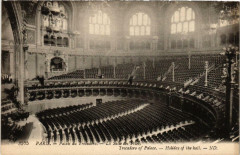 Carte postale ancienne Palais du Trocadéro - La Salle des Fêtes
                                                                     à Paris 16e
                                