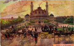Carte postale ancienne Le Trocadéro
                                                                     à Paris 16e
                                