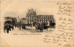 Paris (1e) Louvre. Le Pavillon de Rohan à Paris 1er