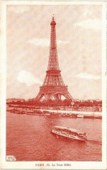 Paris (7e) La Tour Eiffel à Paris 7e