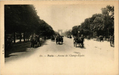 Paris 8e Avenue des Champs Elysées ed. E.R à Paris 8e