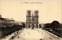 Paris (4e) Le Parvis N - D à Paris 4e