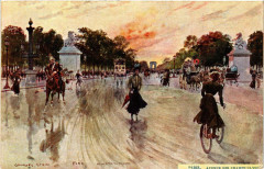 Paris (8e) Avenue des Champs-Elysées à Paris 8e