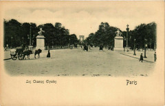 Paris 8e Les Champs Elysées Embossed à Paris 8e
