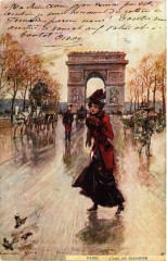 Paris (8e) L'Arc de Triomphe à Paris 8e