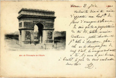 Paris 8e Arc de Triomphe de l'Etoile à Paris 8e