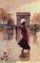 Paris (8e) L'Arc de Triomphe -
																					75008 Paris 8e
																			